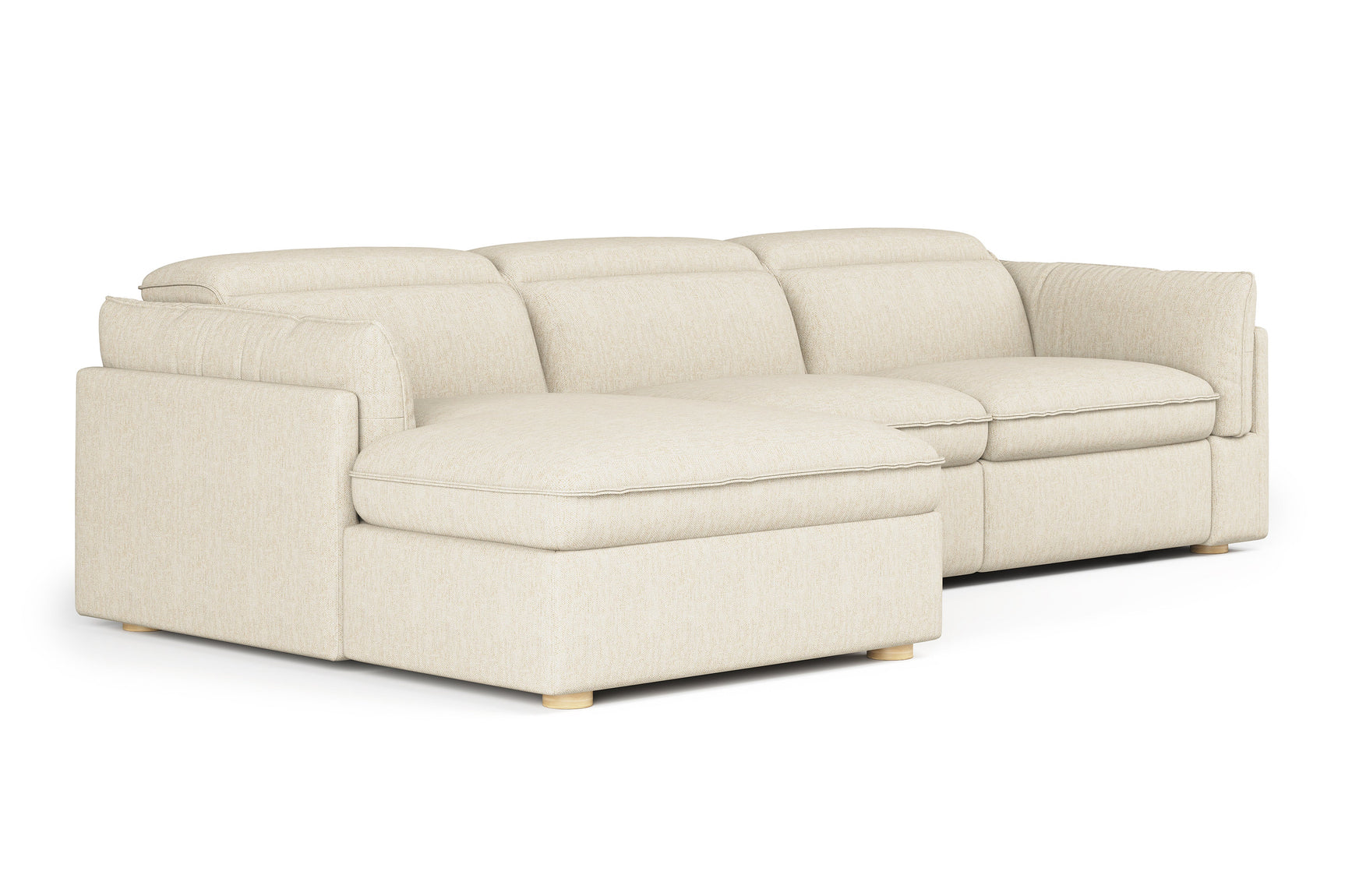 Fernanda Fabric Recliner Sectional Sofa