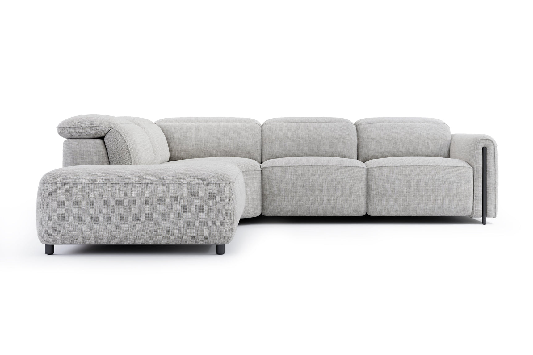 Octavia Fabric Reclining Corner Sectional Cloud Sofa