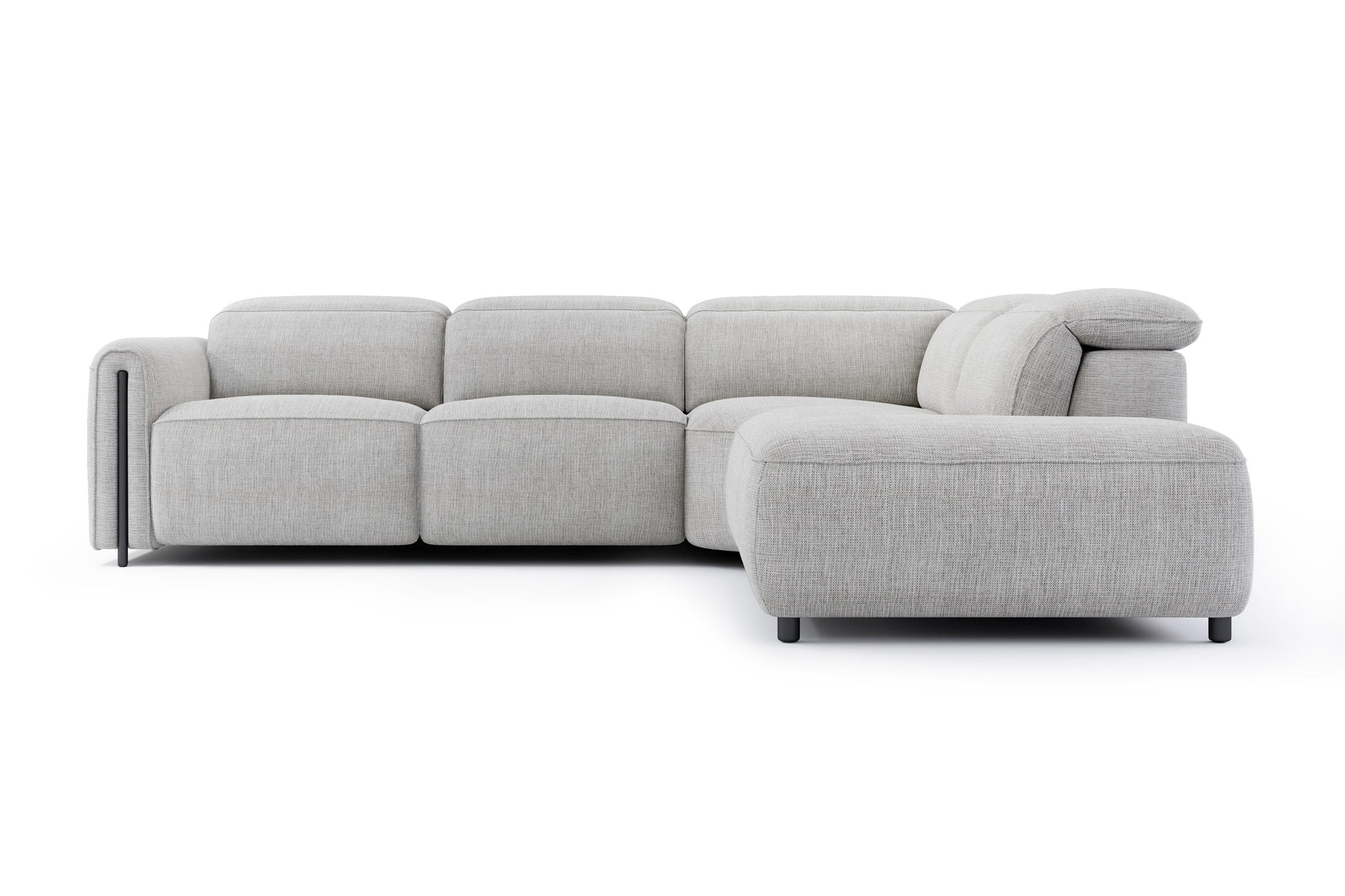 Octavia Fabric Reclining Corner Sectional Cloud Sofa