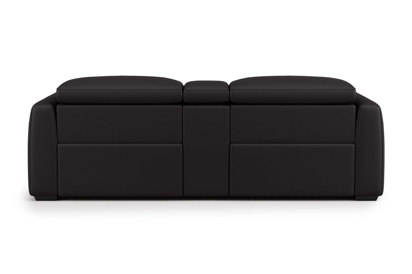 Carmen Leather Dual Recliner Sofa with Console