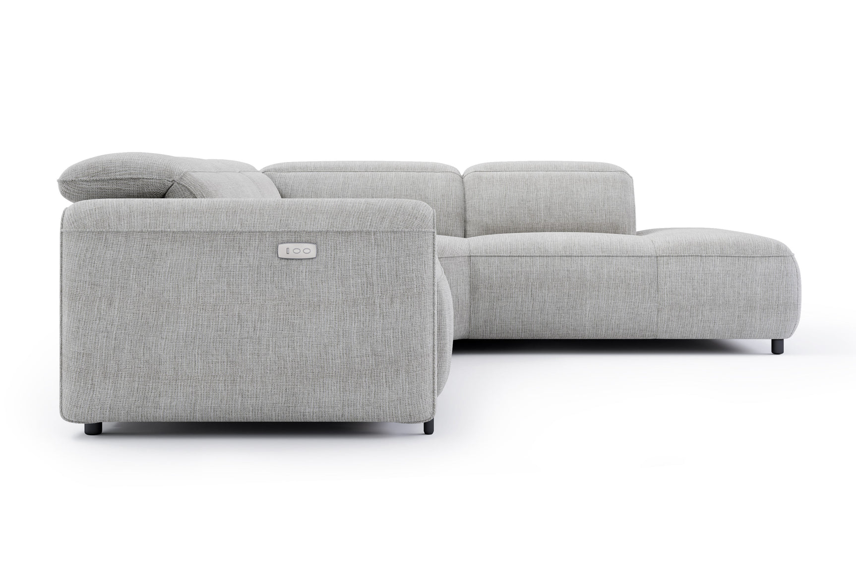 Octavia Fabric Reclining Corner Sectional Cloud Sofa