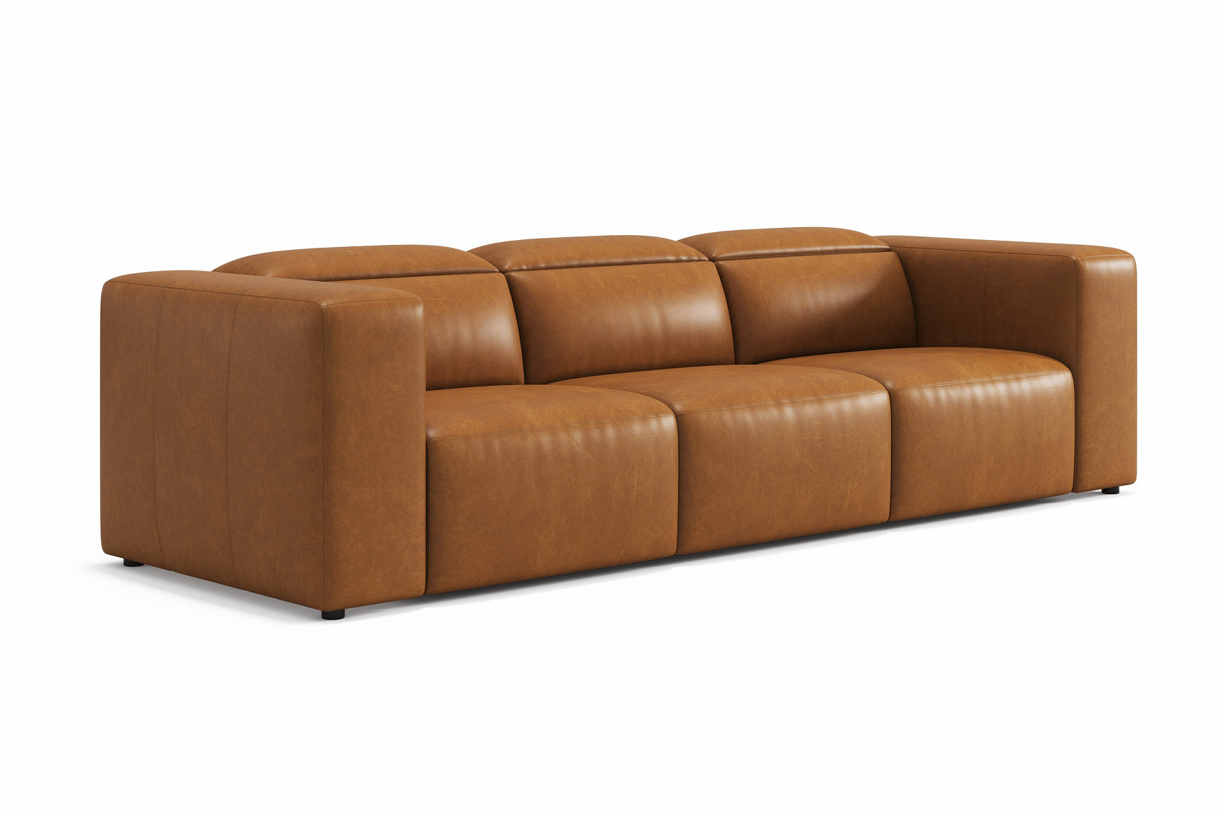 Eden Leather Dual Recliner Sofa