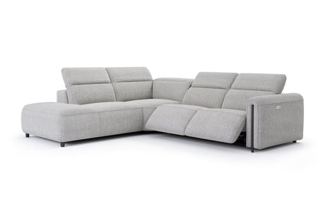 Octavia Fabric Reclining Corner Sectional Cloud Sofa