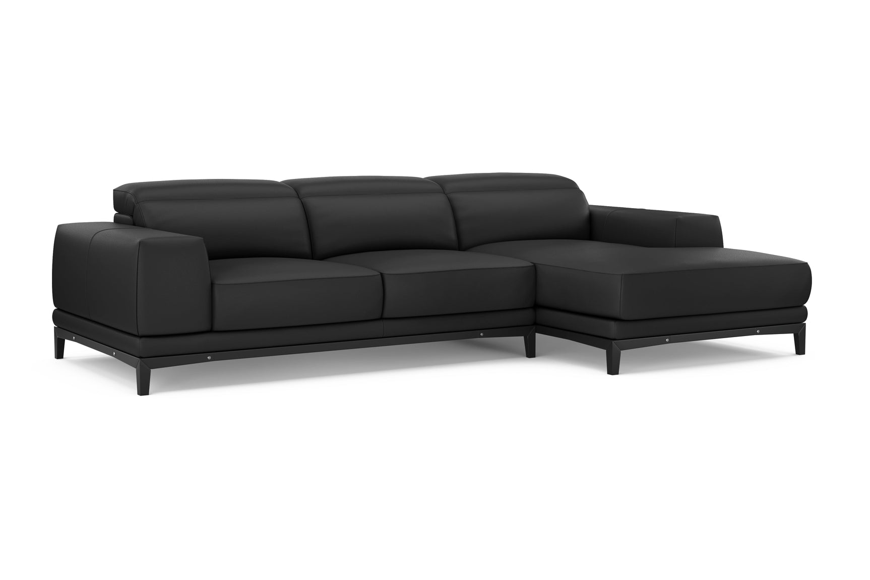 Valletta Leather Sectional Sofa
