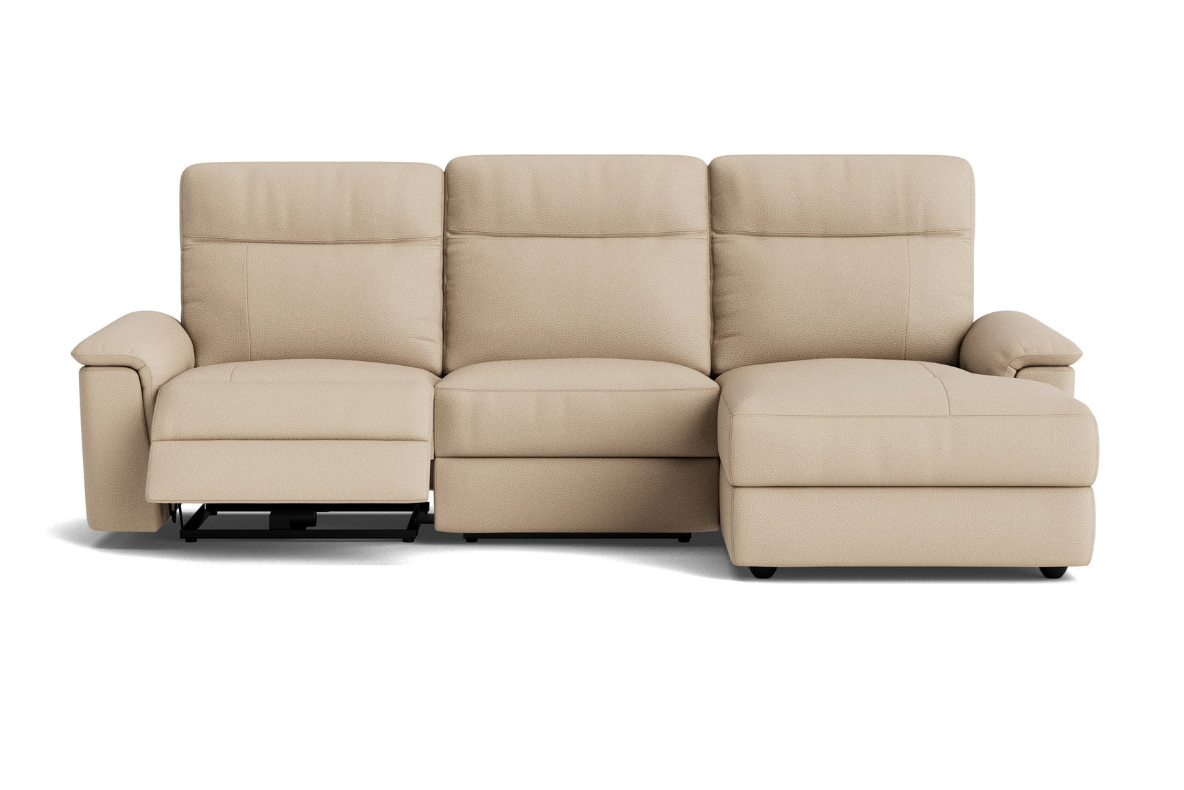 Heidi Leather Recliner Sectional Sofa