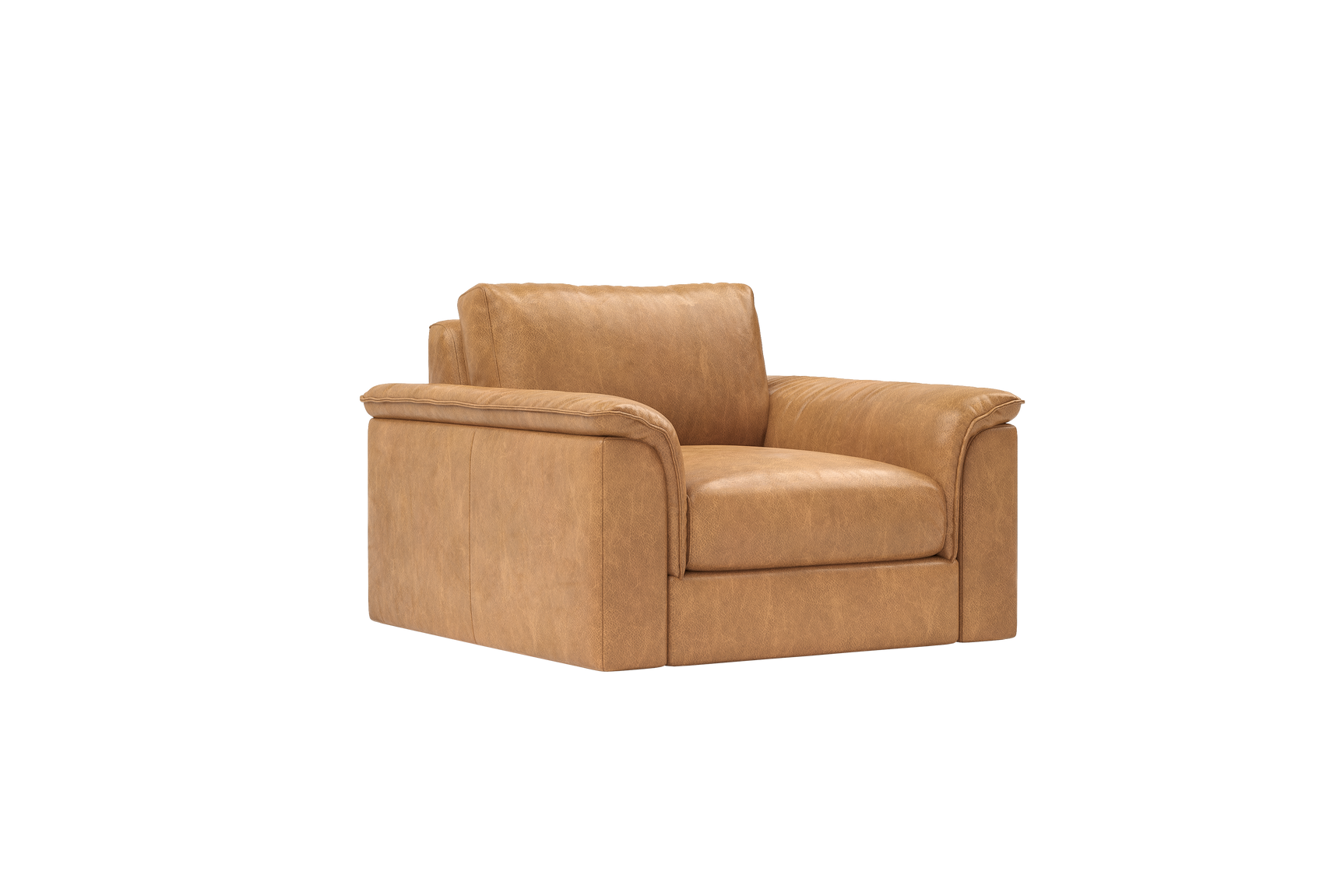Zaira Leather Accent Chair