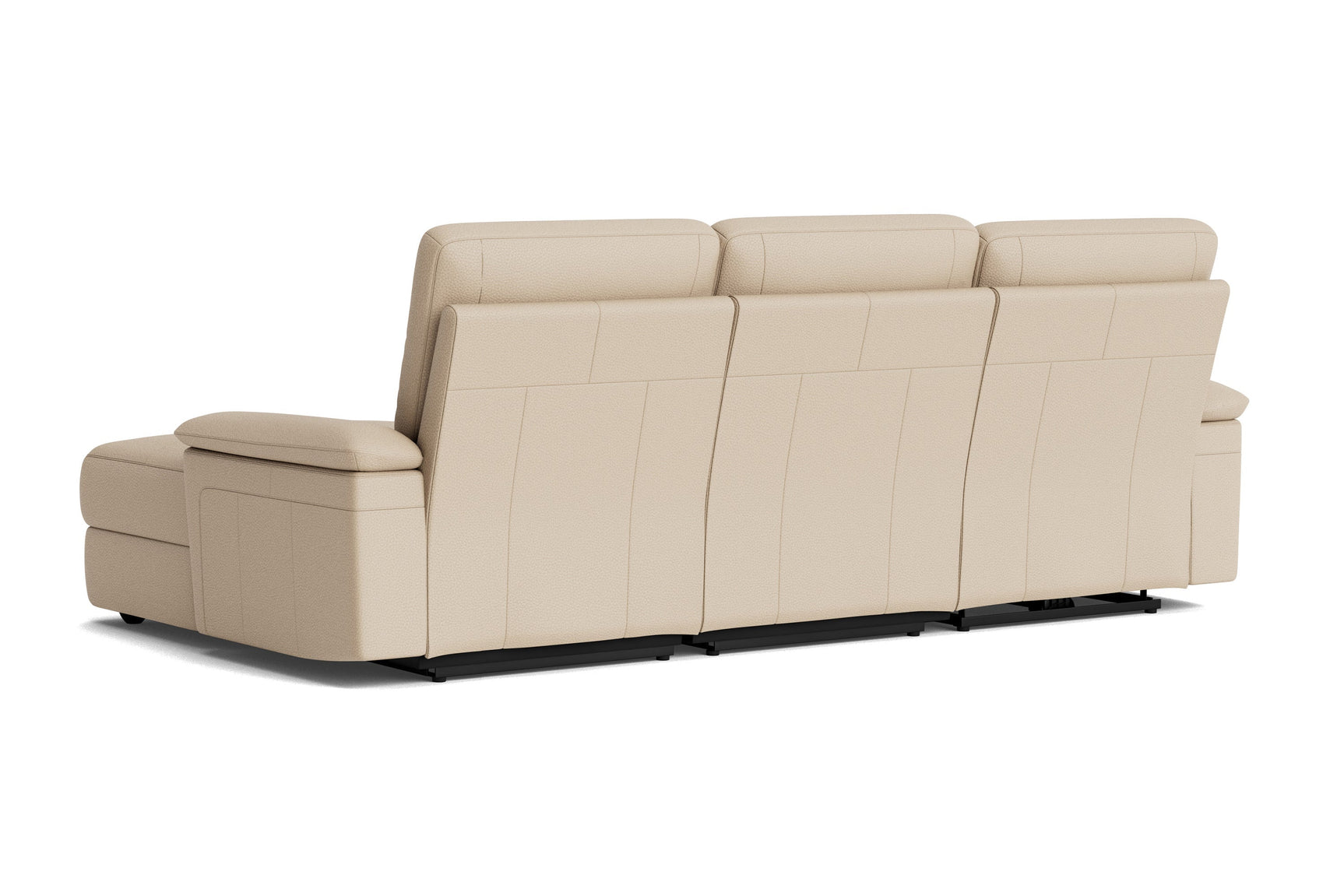 Heidi Leather Recliner Sectional Sofa