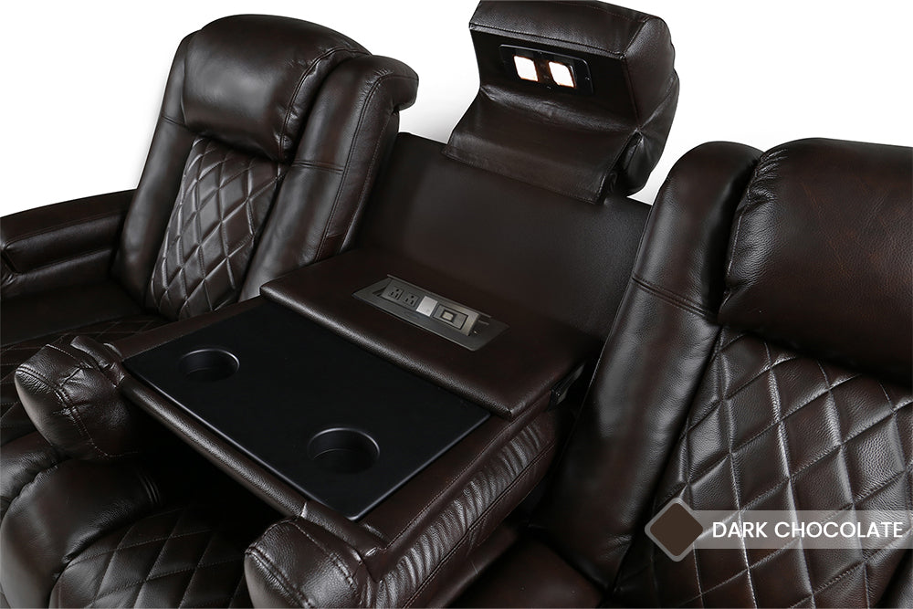 Tuscany Console Cinema Seating – Premium Recliner Seating & Cinema Sofa