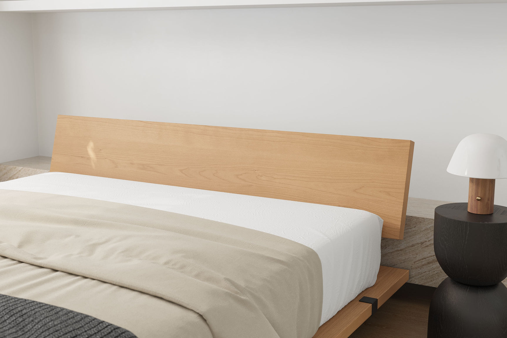 Jade Wood Bed Frame