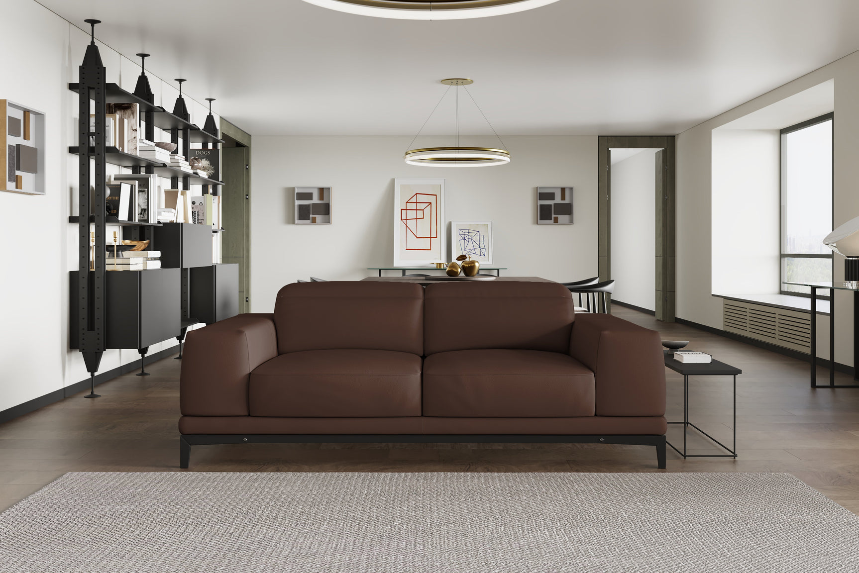Valletta Leather Sofa