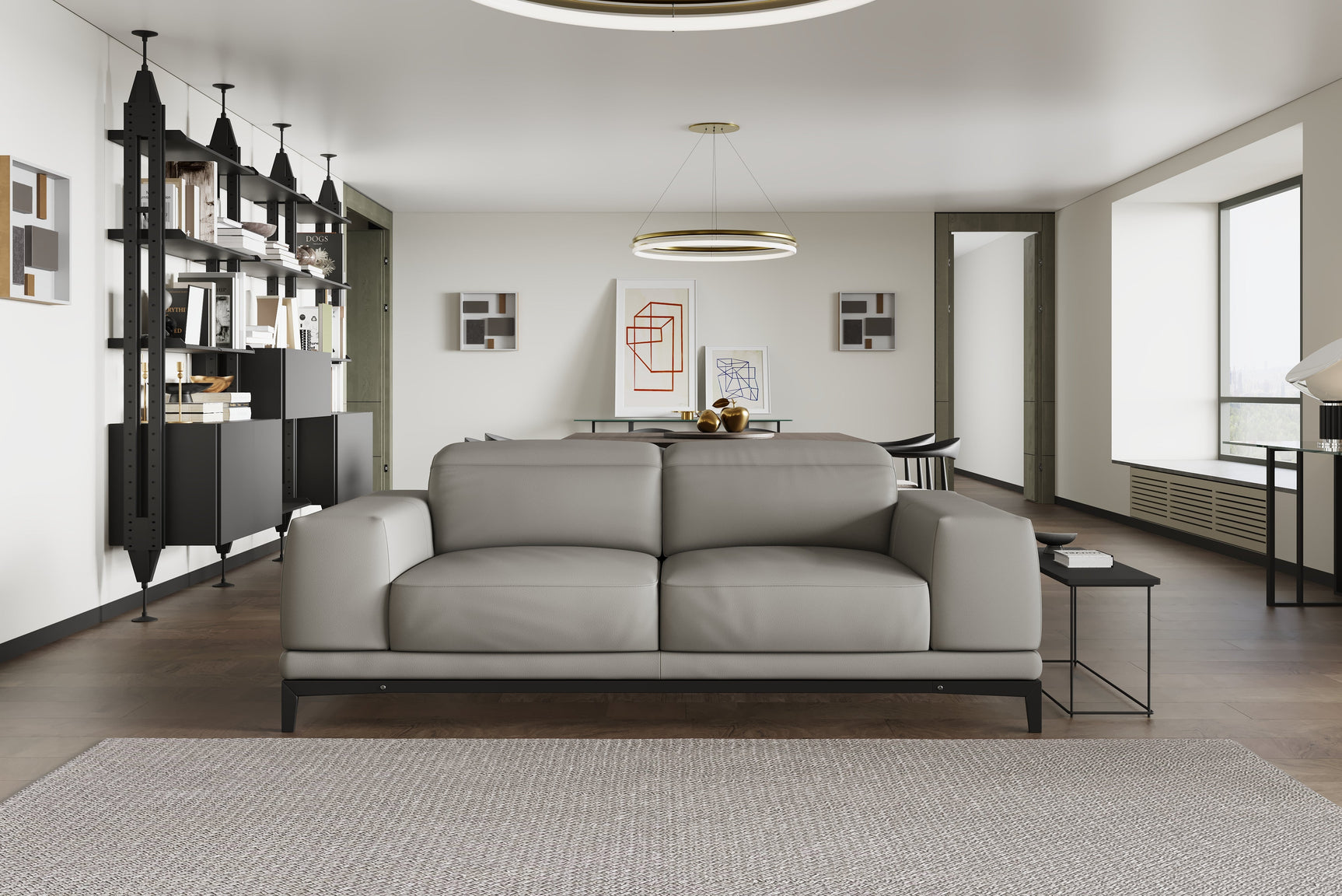 Valletta Leather Sofa