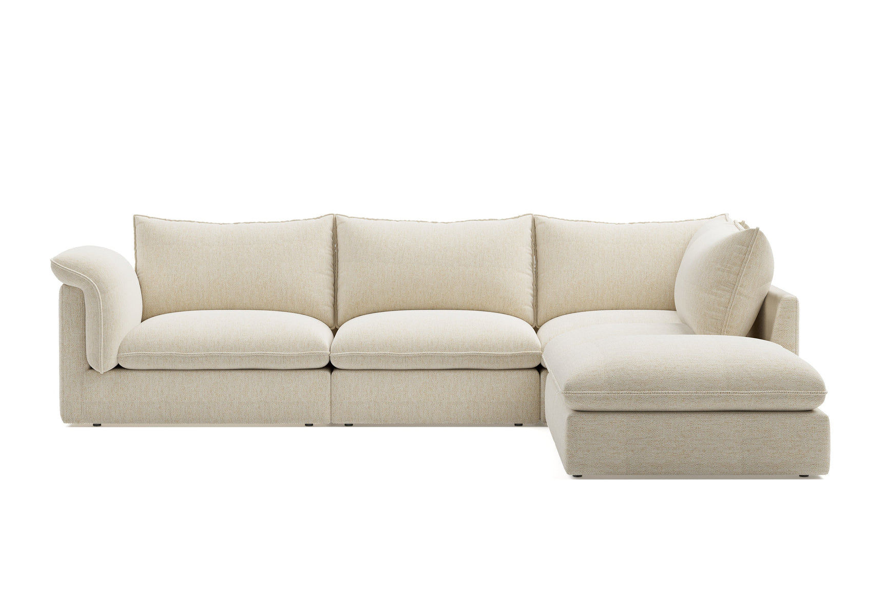 Frederick Fabric Corner Sectional Sofa