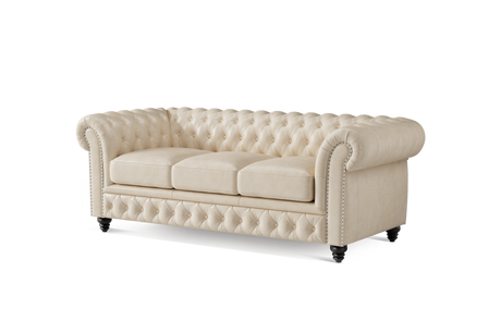 Parma Leather Chesterfield Sofa