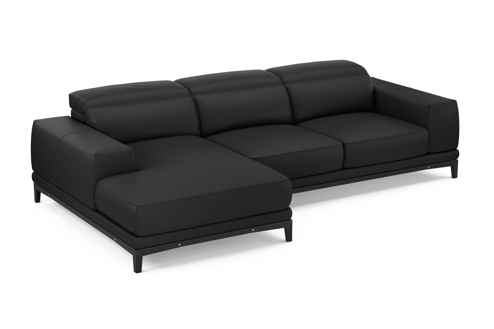 Valletta Leather Sectional Sofa