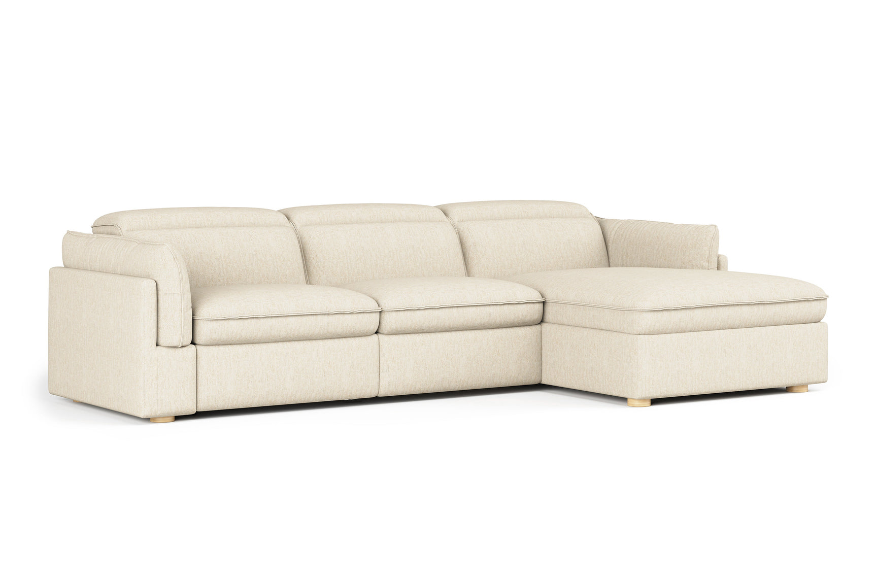 Fernanda Fabric Recliner Sectional Sofa