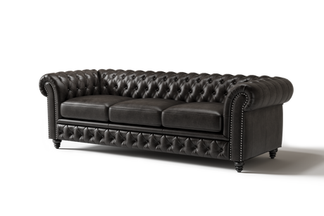 Parma Leather Chesterfield Sofa