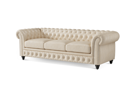 Parma Leather Chesterfield Sofa
