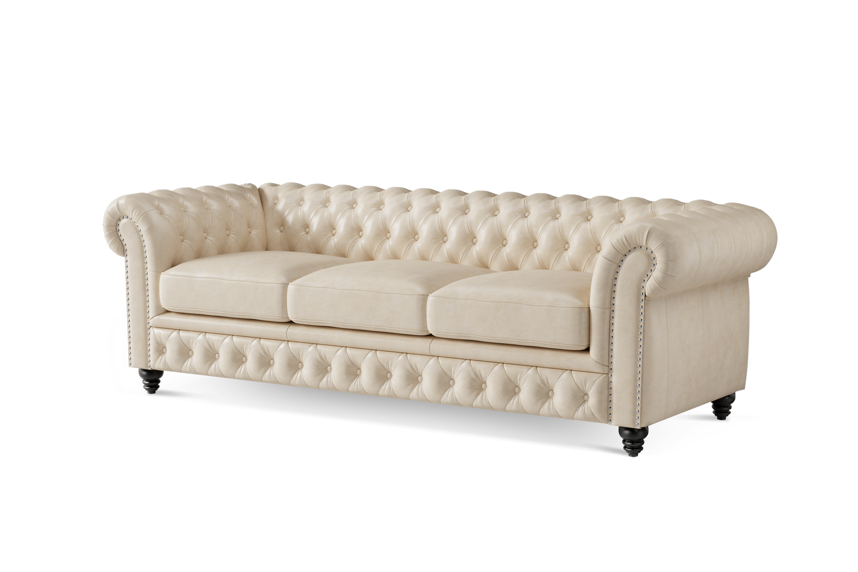 Parma Leather Chesterfield Sofa