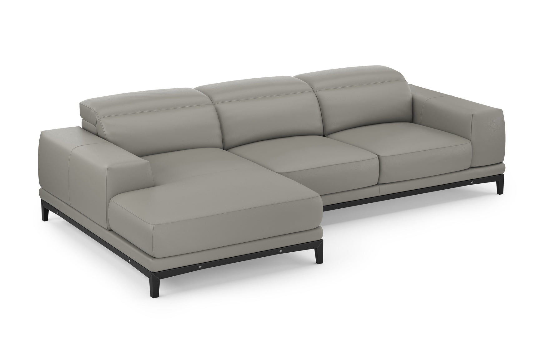 Valletta Leather Sectional Sofa