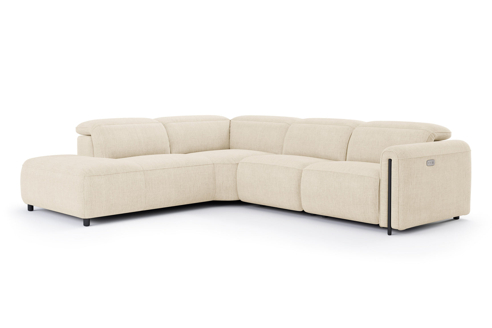 Octavia Fabric Reclining Corner Sectional Cloud Sofa
