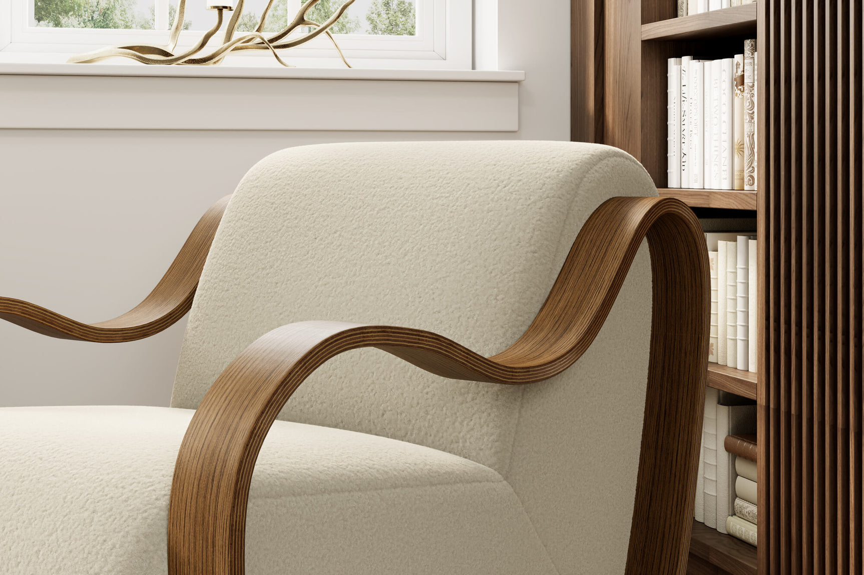 Alexis Boucle Accent Chair