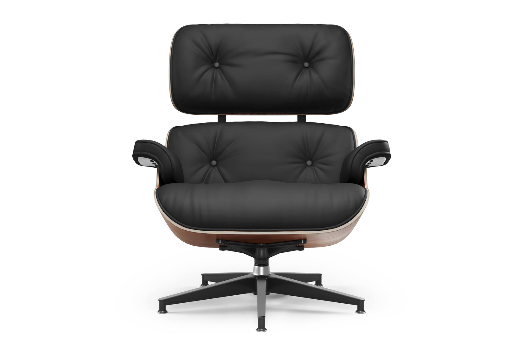 Armoni Leather Lounge Chair & Ottoman