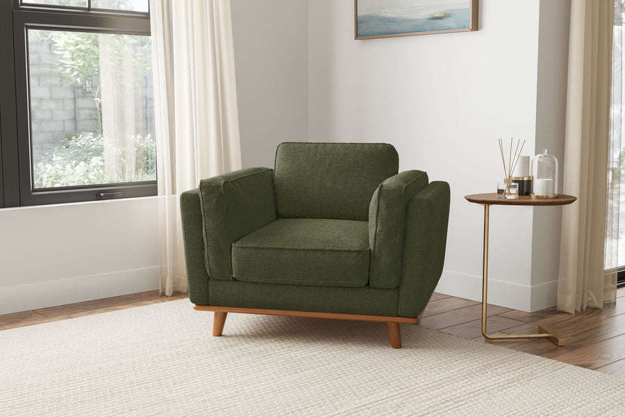Artisan Fabric Accent Chair