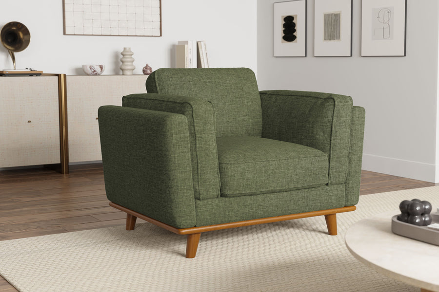 Artisan Fabric Accent Chair