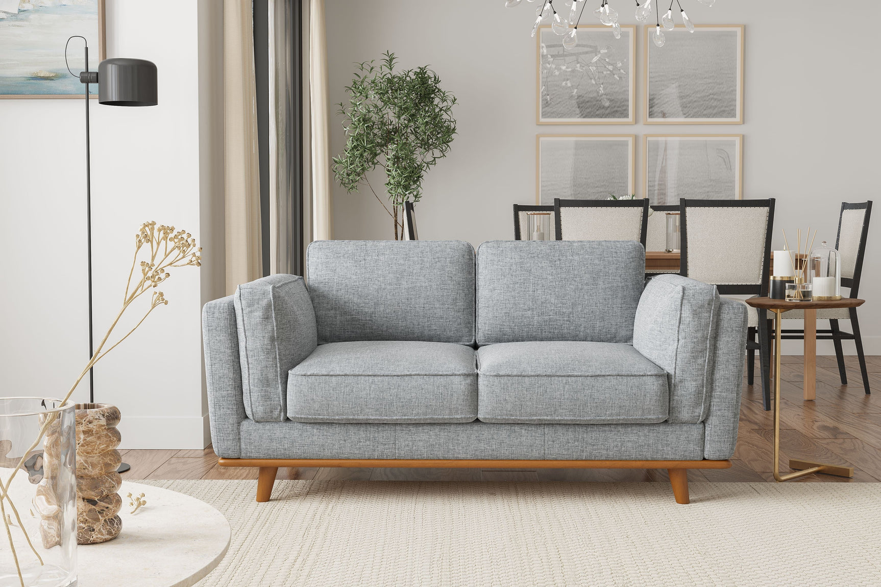 Artisan Swiss Linen Sofa