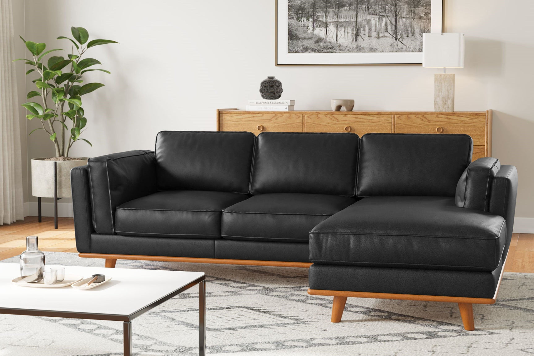 Artisan Leather Sectional Sofa