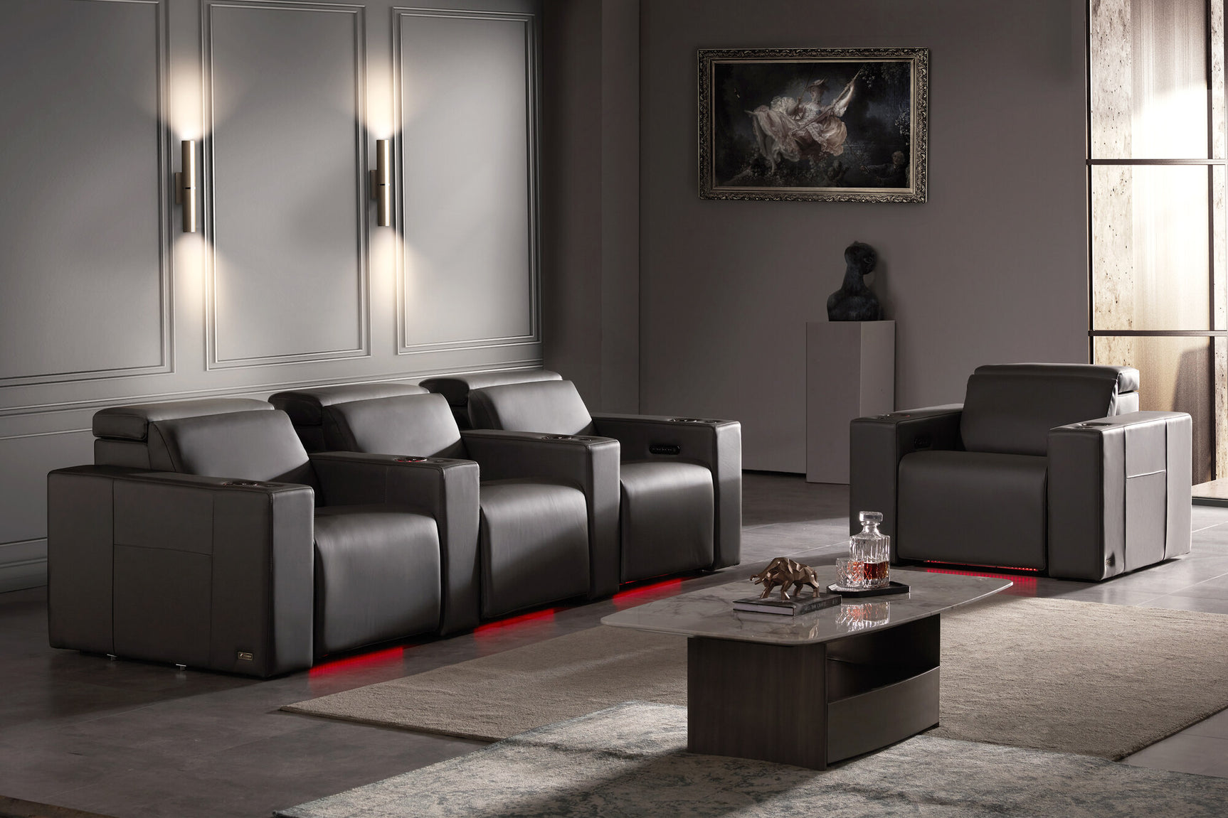 Barcelona Grand Ultimate Cinema Seating – Premium Recliner Seating & Cinema Sofa