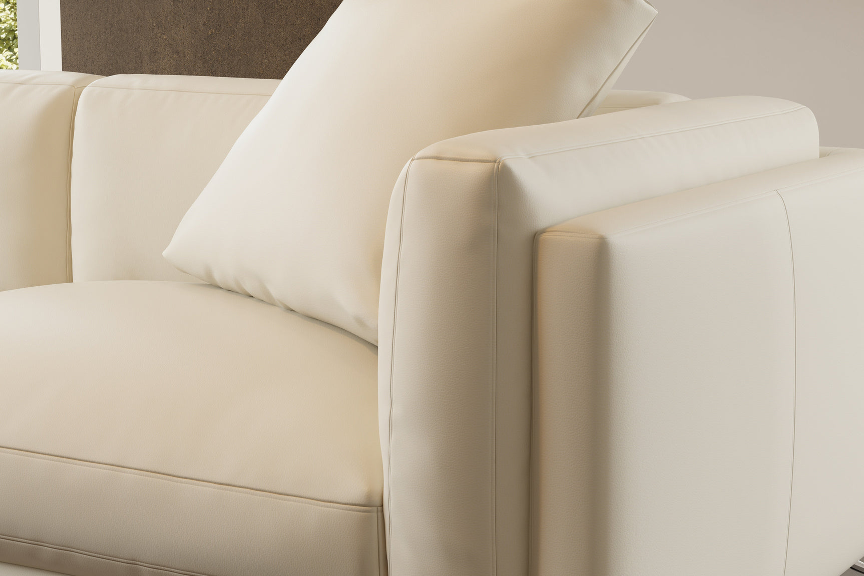 Zadar Leather Sectional Sofa