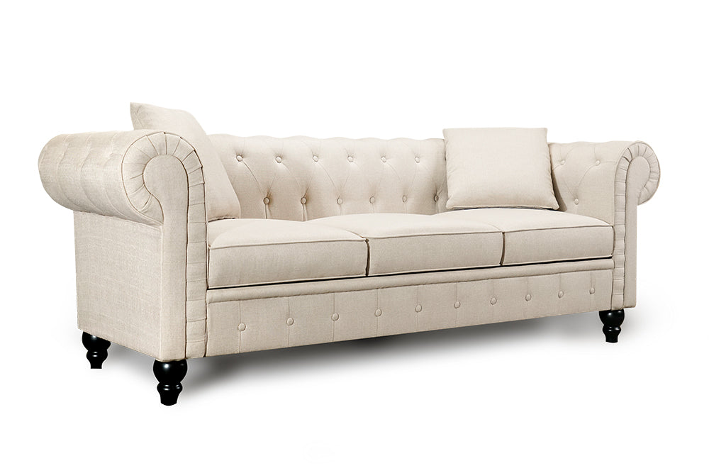 Cerna Fabric Chesterfield Sofa