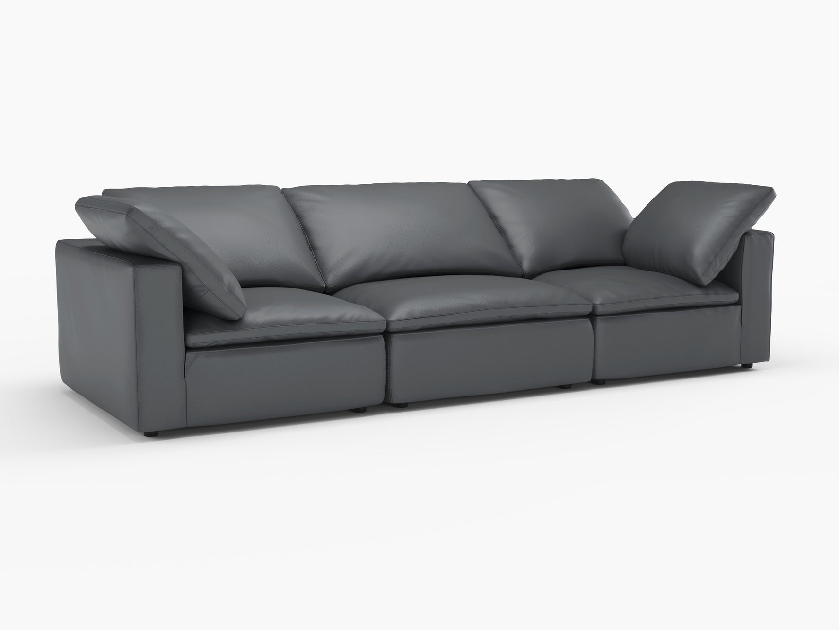 Claire Leather Modular Sofa