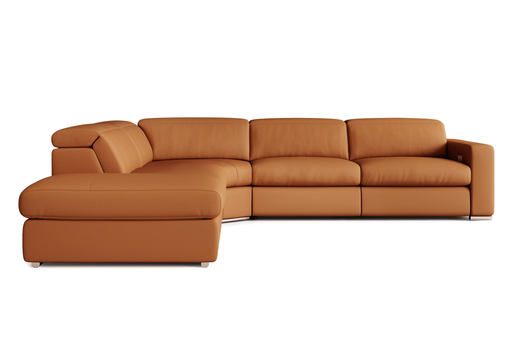 Clara Leather Recliner Sectional Sofa