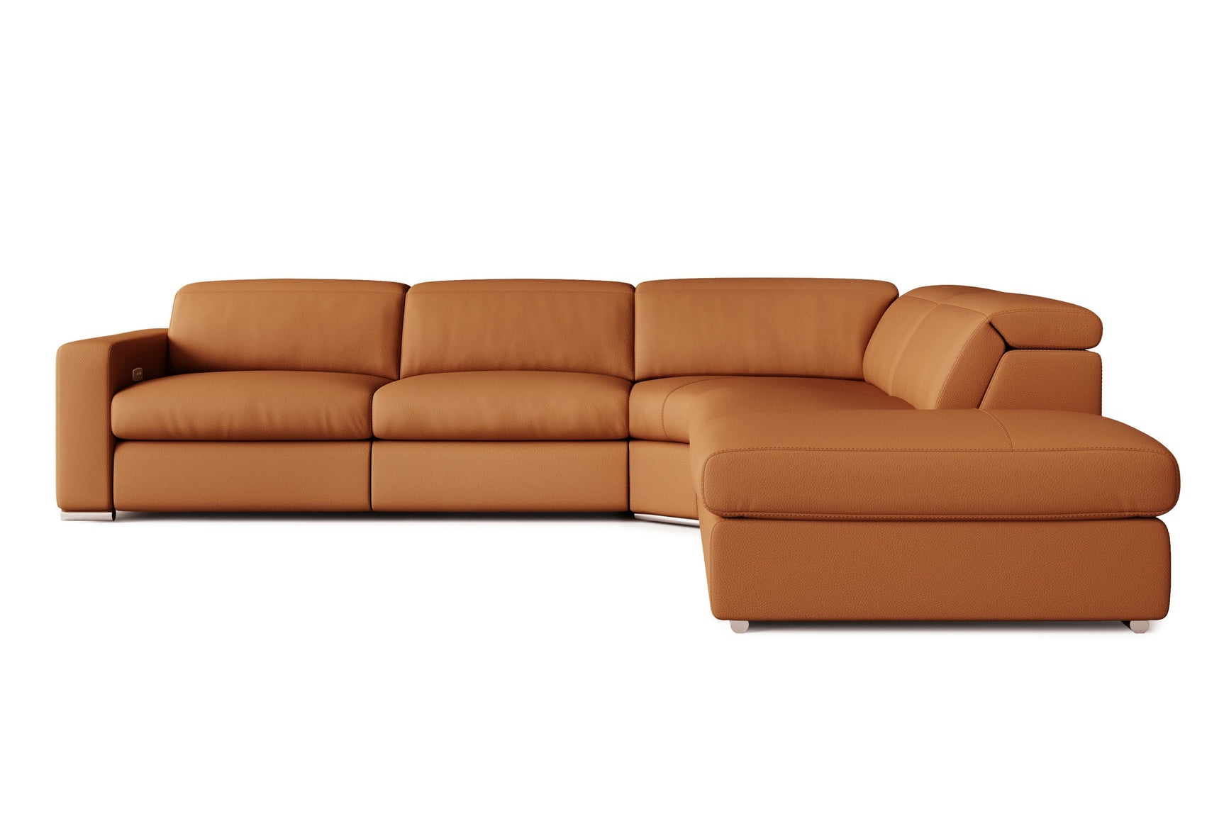 Clara Leather Recliner Sectional Sofa