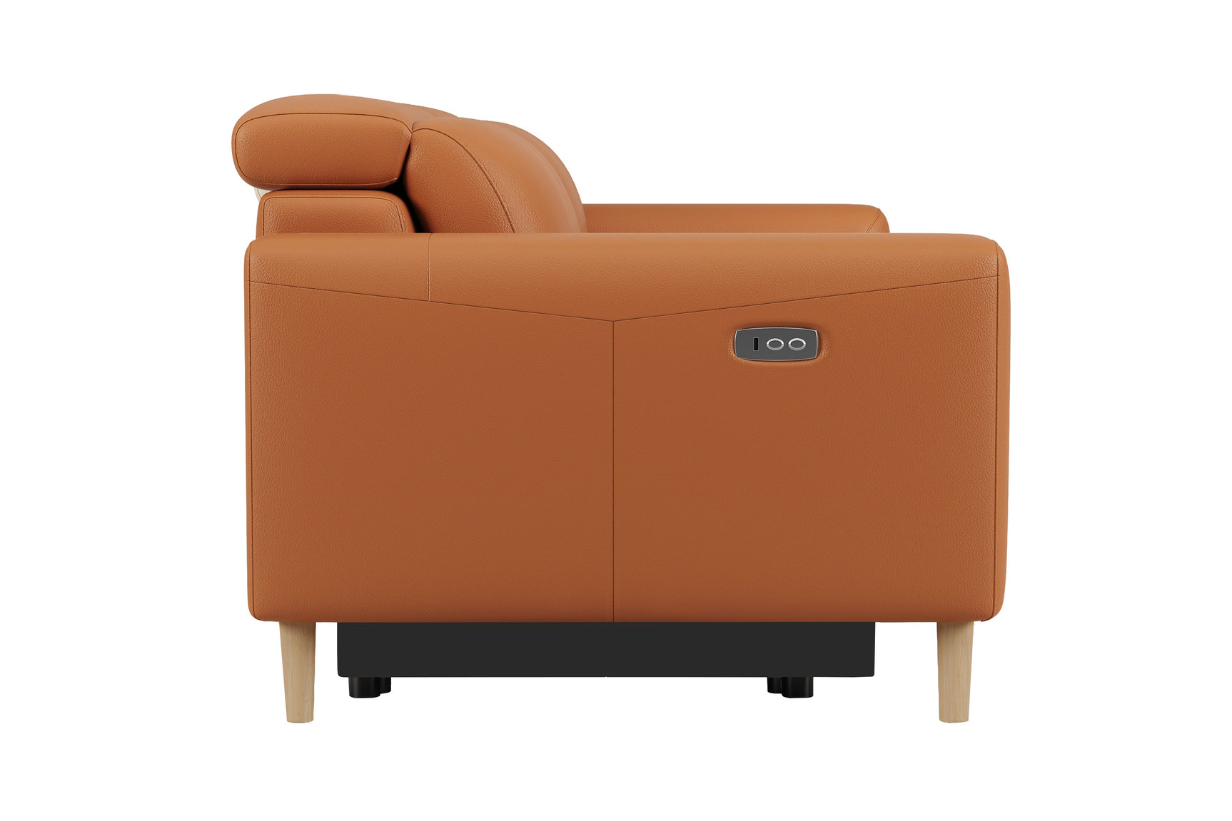 Elodie Leather Dual Recliner Sofa