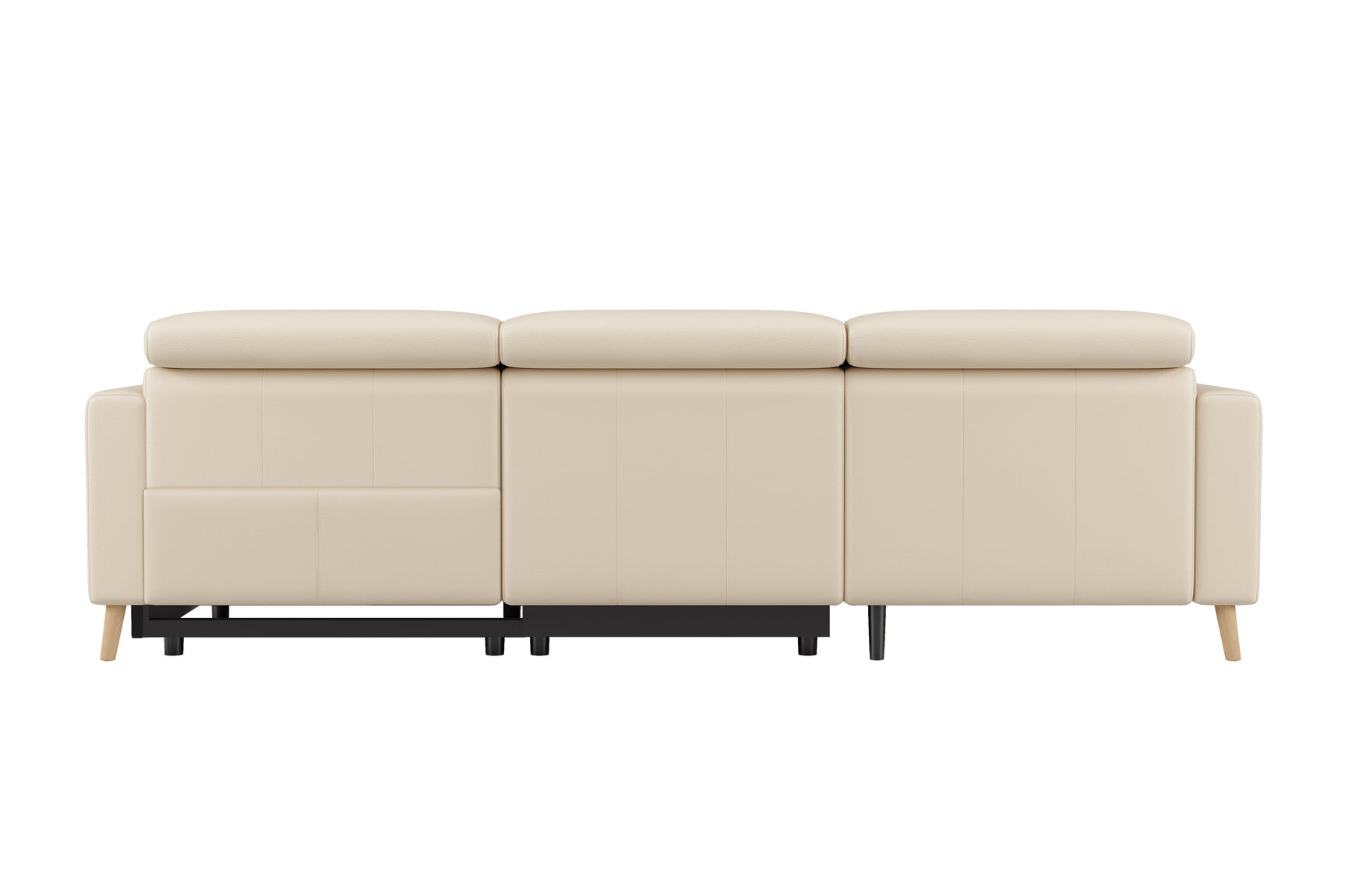 Elodie Leather Recliner Sectional Sofa