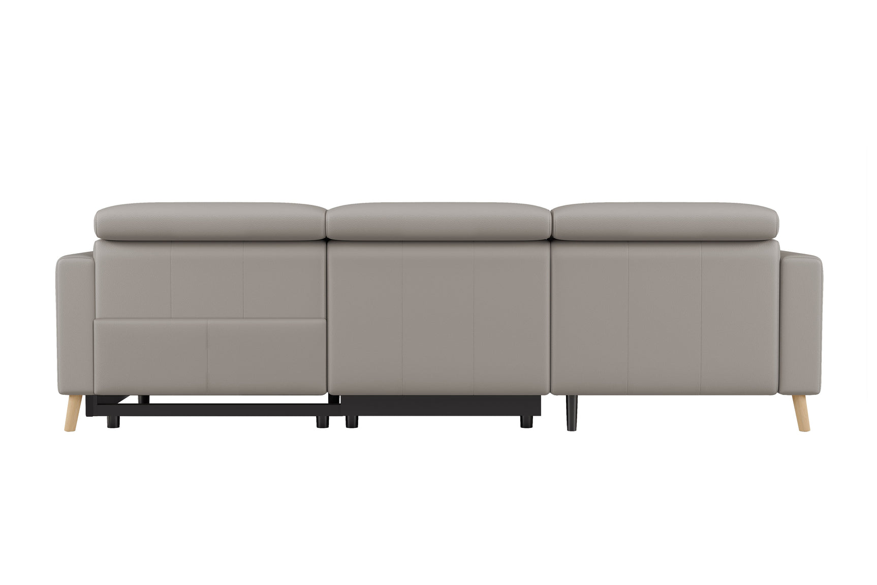 Elodie Leather Recliner Sectional Sofa