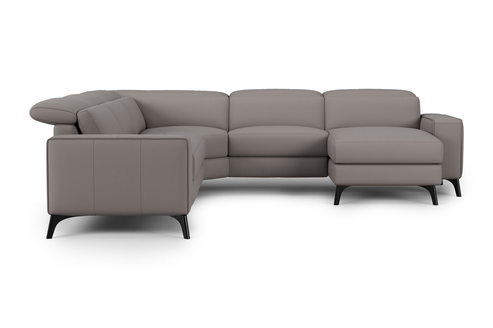 Esther Leather Corner Recliner Sectional Sofa