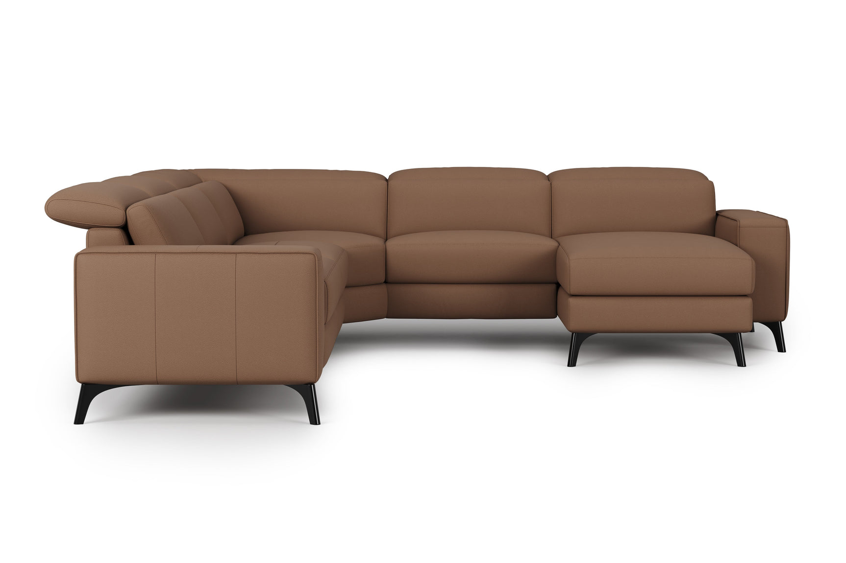 Esther Leather Corner Recliner Sectional Sofa