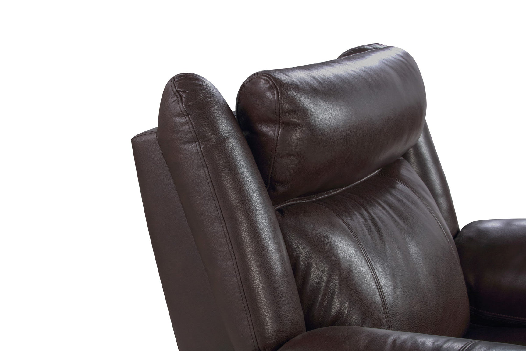 Charlie Leather Recliner Sofa with Console