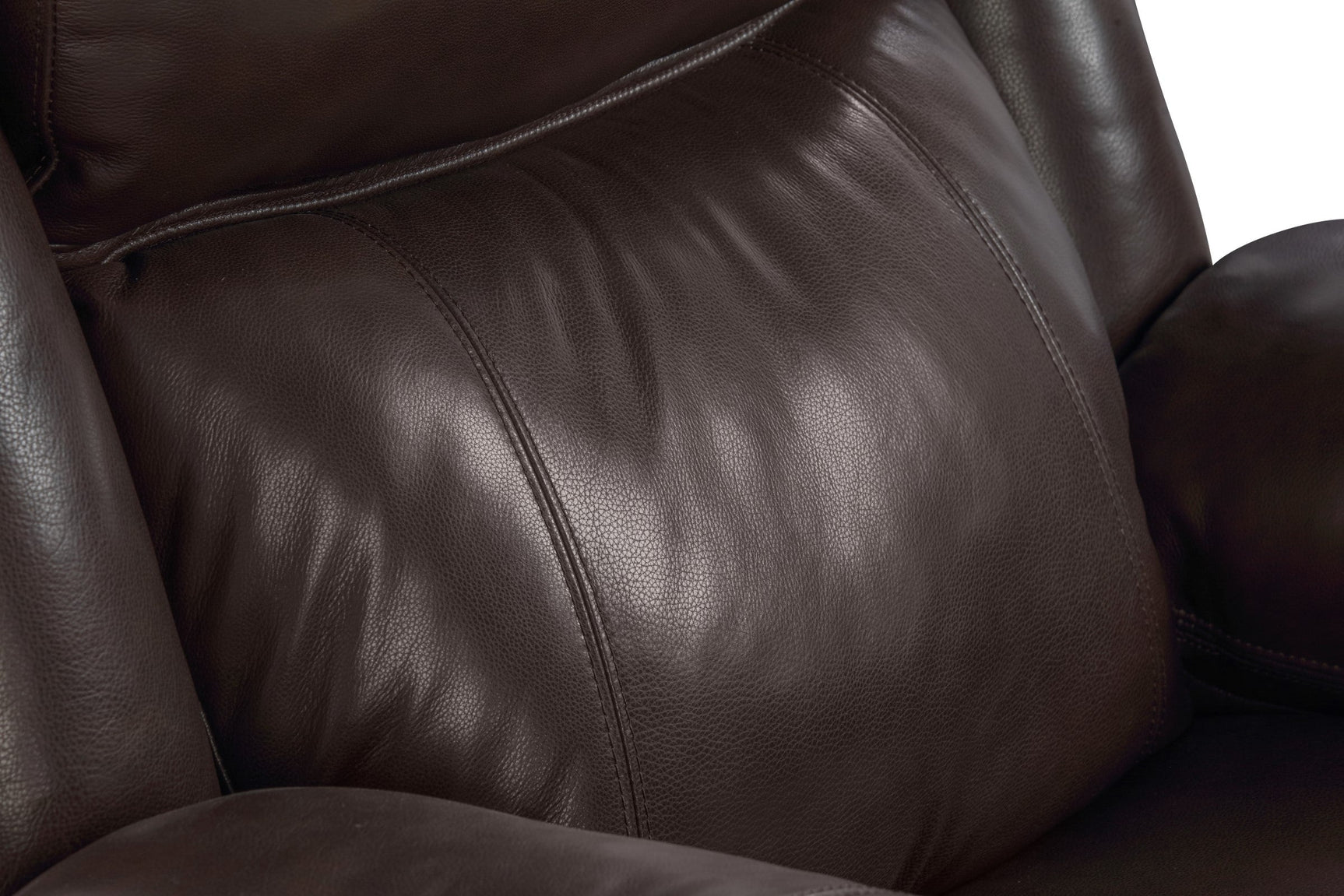 Charlie Leather Recliner Sofa with Console