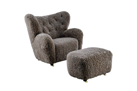 Misty Genuine Sheepskin Accent Chair