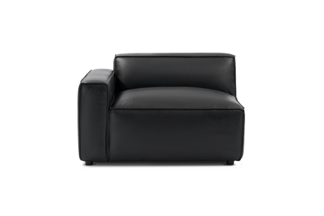 Nathan Leather Left Arm Sofa Module