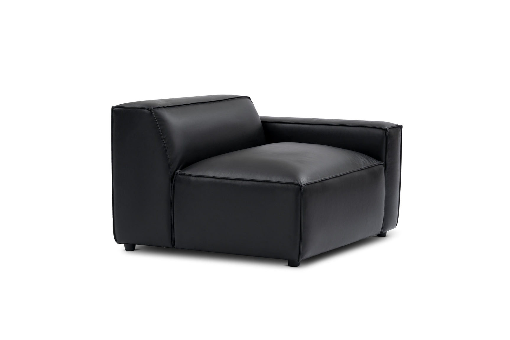 Nathan Leather Right Arm Sofa Module