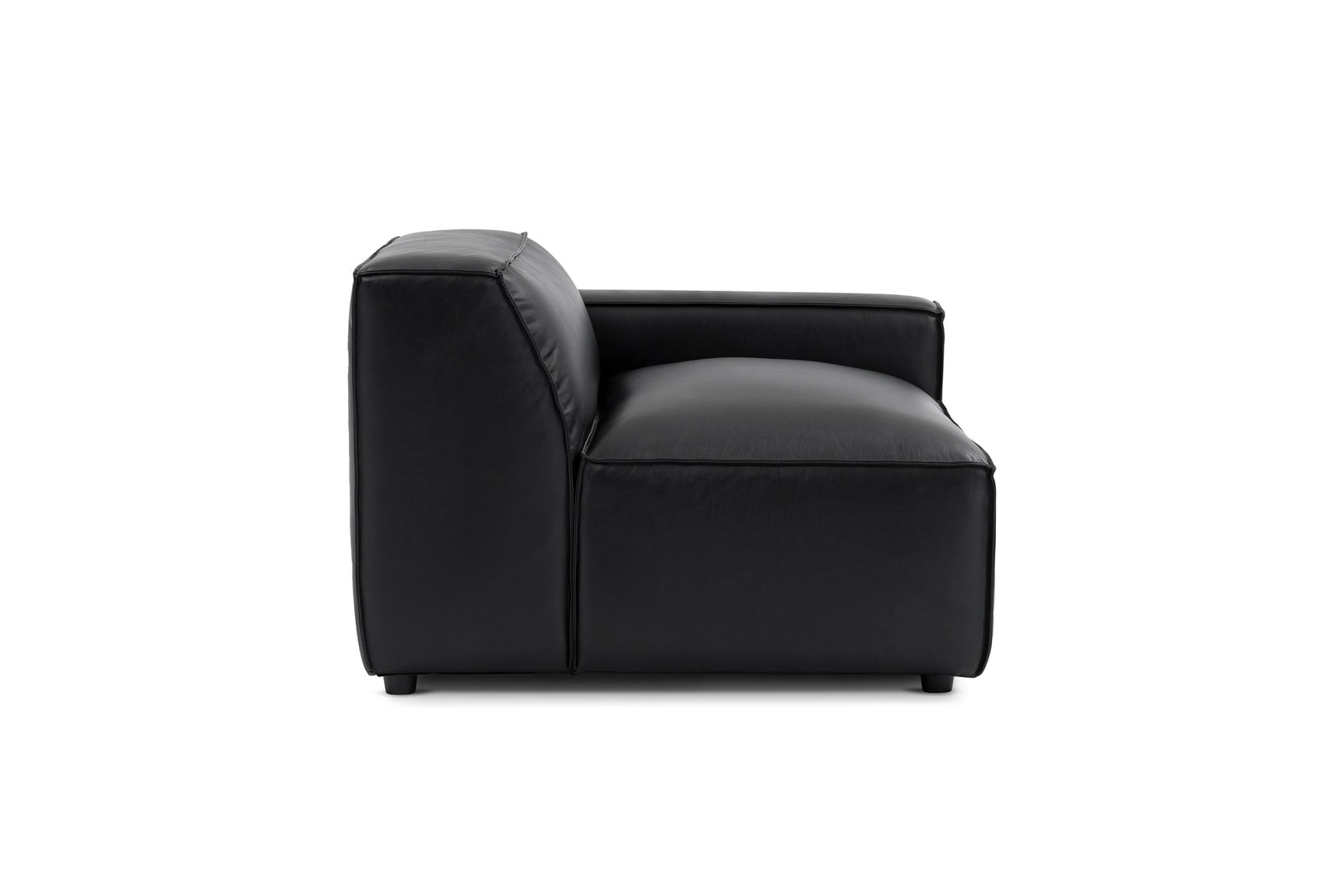 Nathan Leather Right Arm Sofa Module