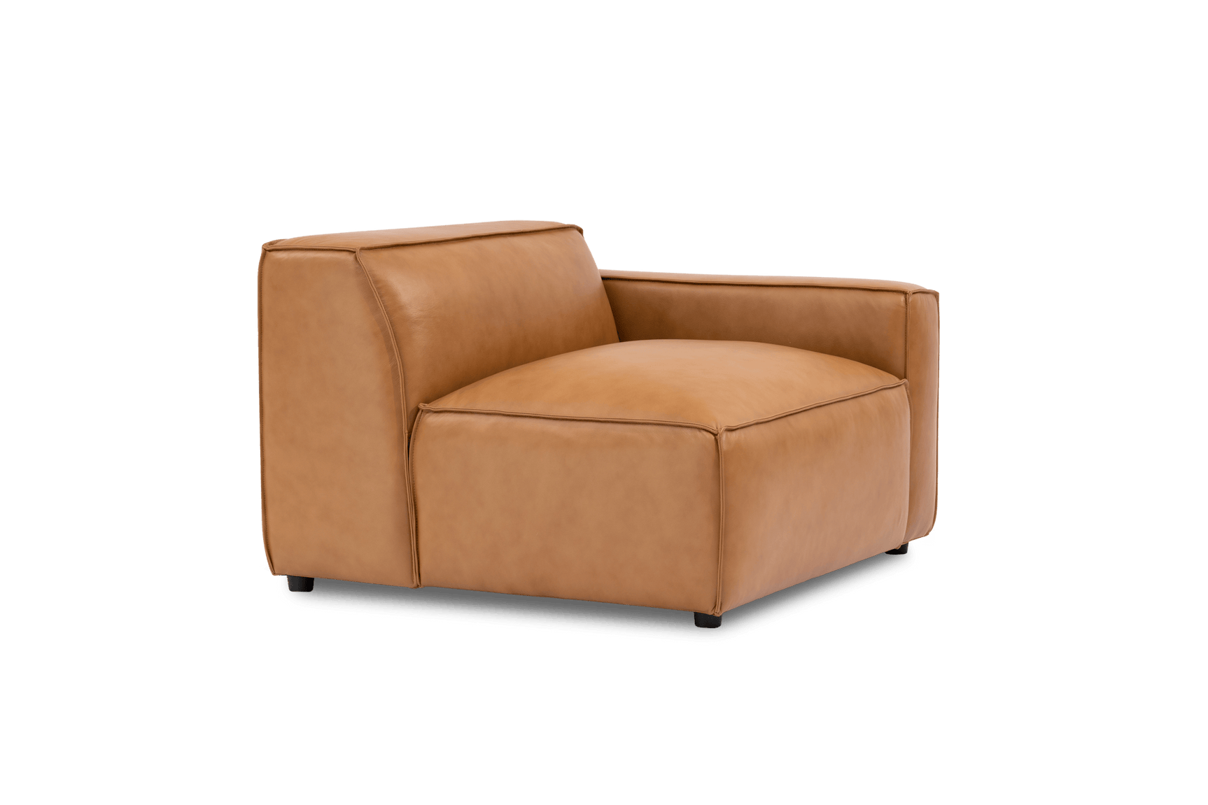 Nathan Leather Right Arm Sofa Module