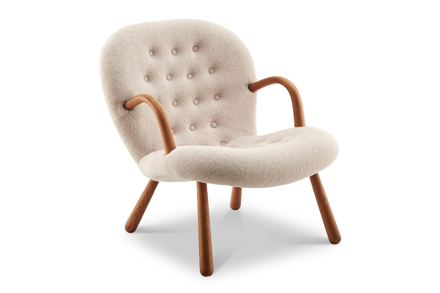Nova Faux Sheepskin Accent Chair