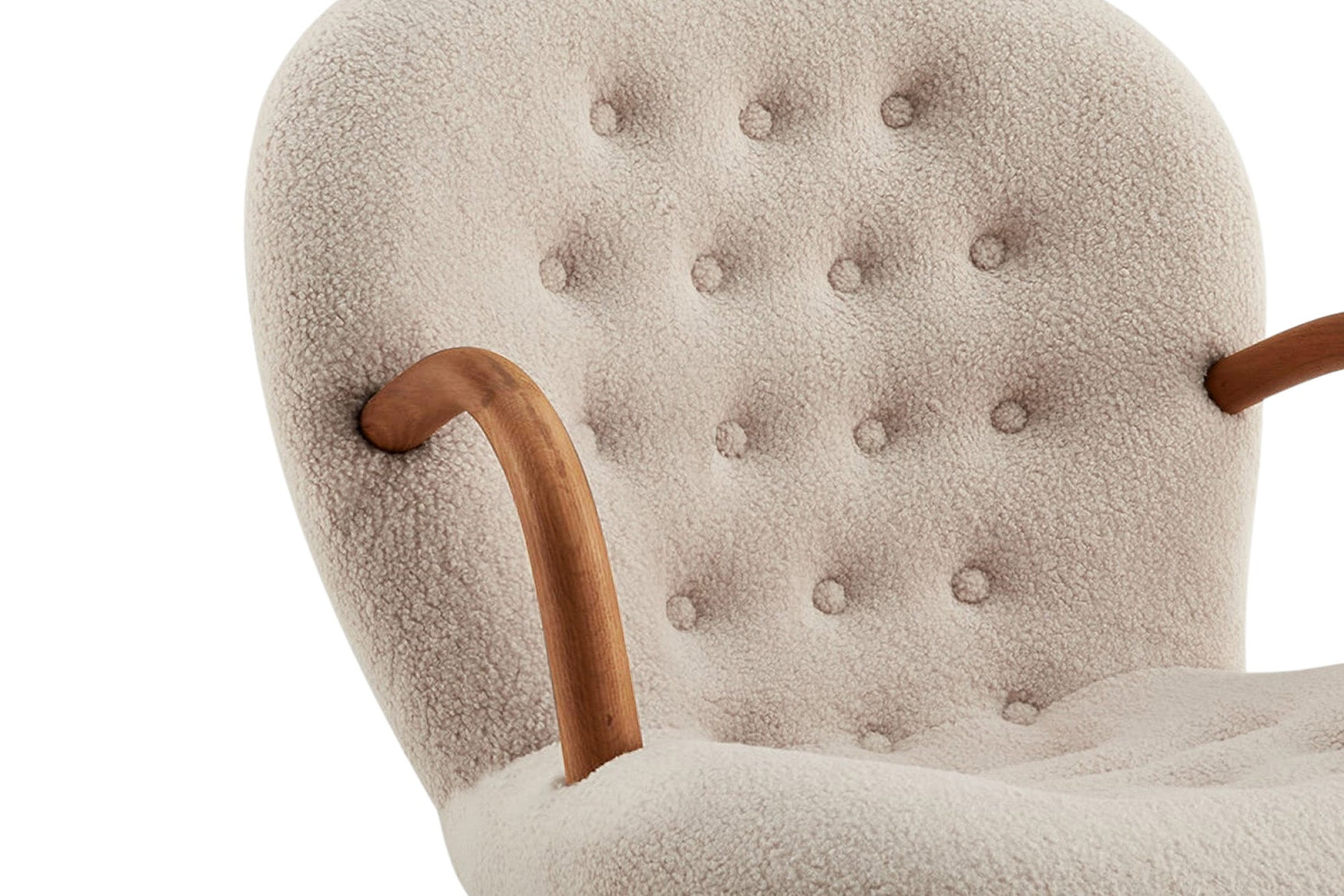 Nova Faux Sheepskin Accent Chair